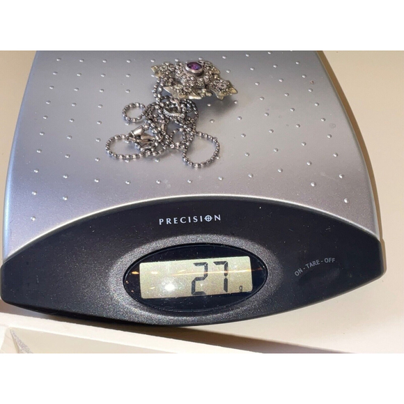 925 Sterling Silver JERUSALEM CROSS Pendant w/ 925 Chain 24” - Picture 6 of 7